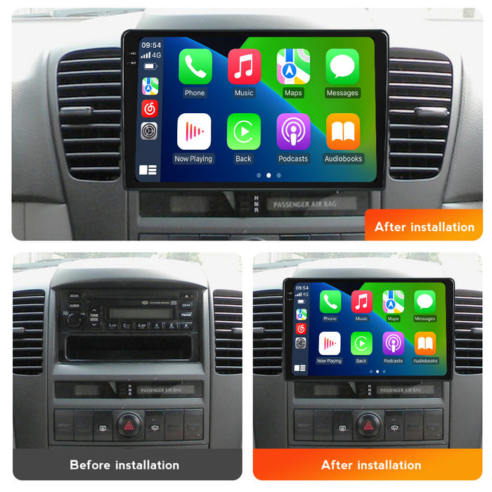 Suitable for kia sorento 2004-2008 9inch car android smart navigation