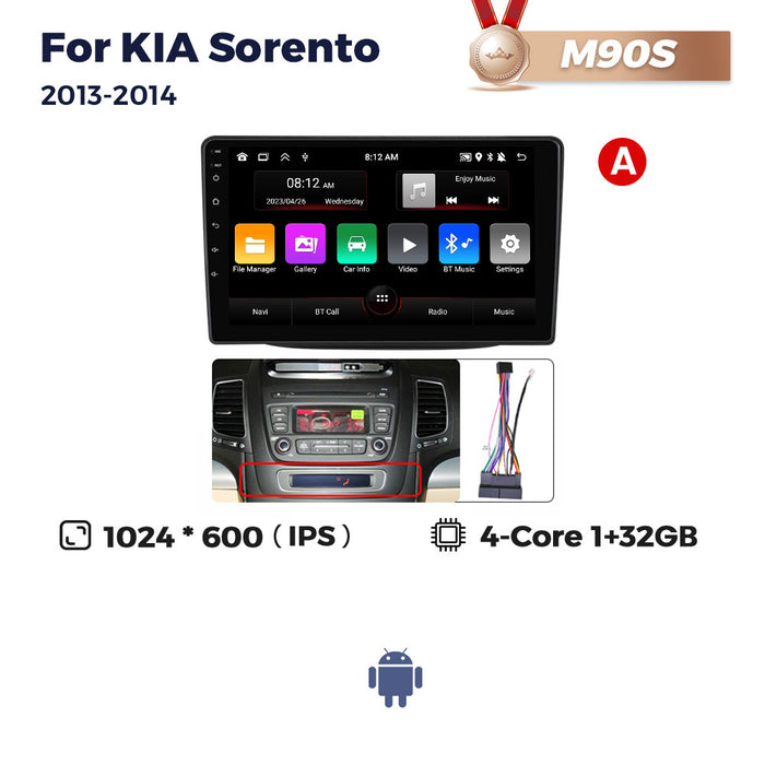 Suitable for kia sorento 2013-2014 kia sorento car central control android navigation carplay