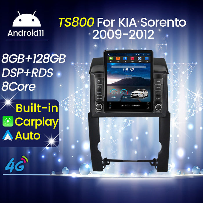 Suitable for kia sorento vertical screen android navigation system, "little king kong" button stone tablet device