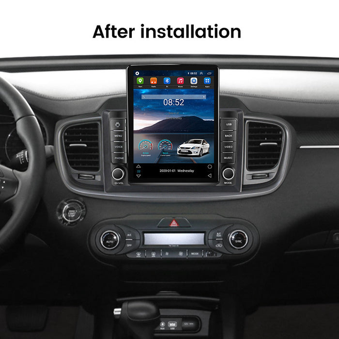 Suitable for kia sorento vertical screen android navigator/left-hand drive button stone monument machine