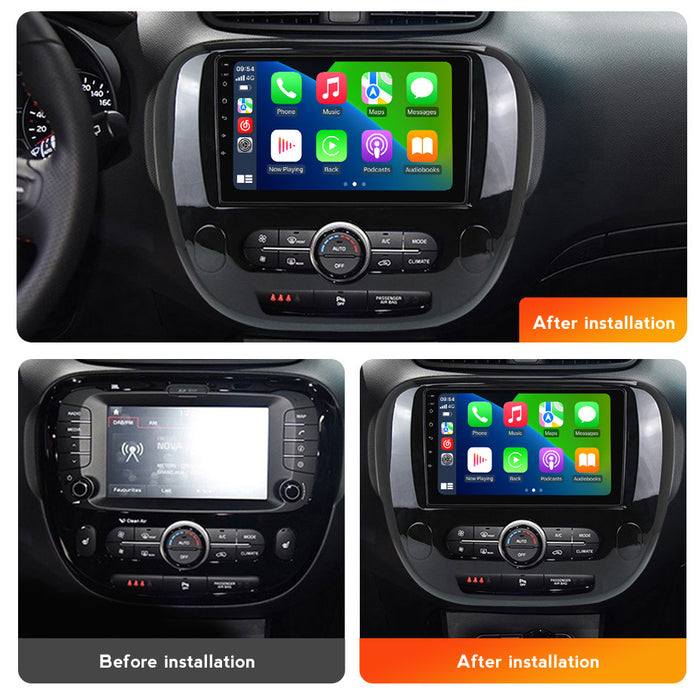 Suitable for kia soul 2014-2018 kia soul large screen android car smart central control navigator