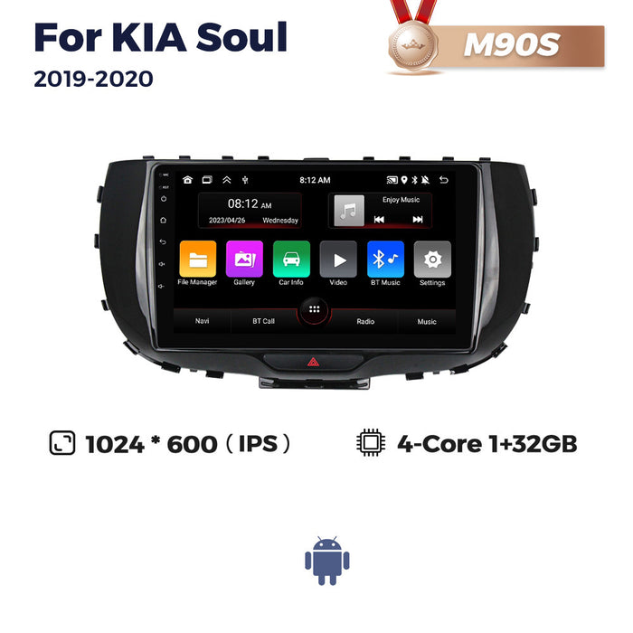 Suitable for kia soul 2019-2020 kia soul car central control android navigation wireless carplay