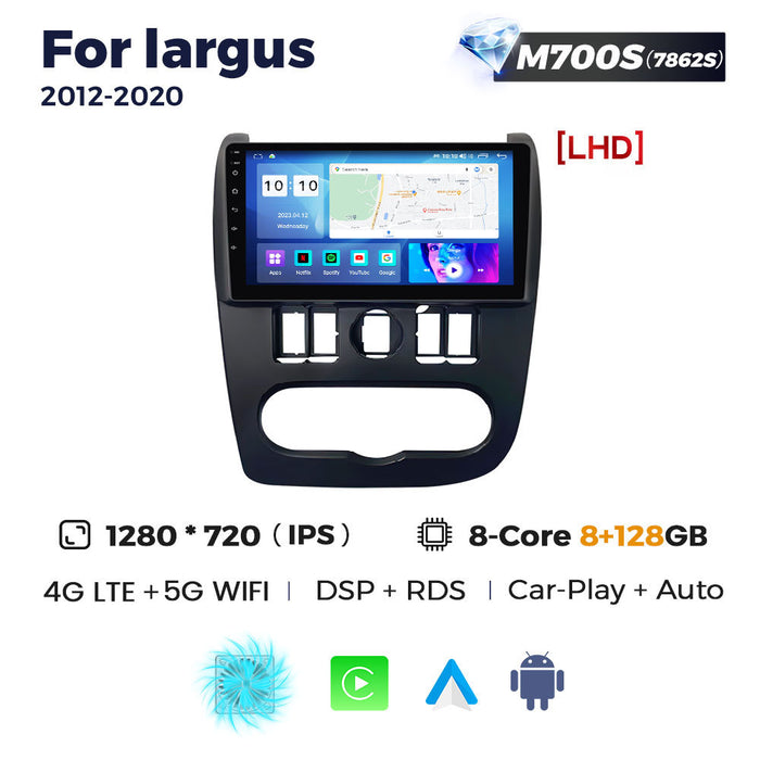 Suitable for Lada largi 12-20 Android large screen central control navigation radio 8 + 256G