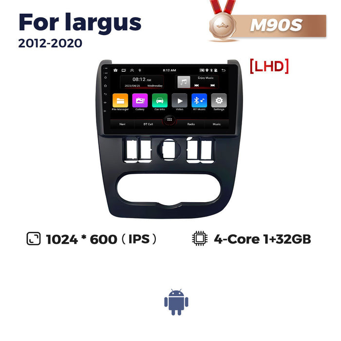 Suitable for Lada largi 12-20 Android large screen central control navigation radio 8 + 256G