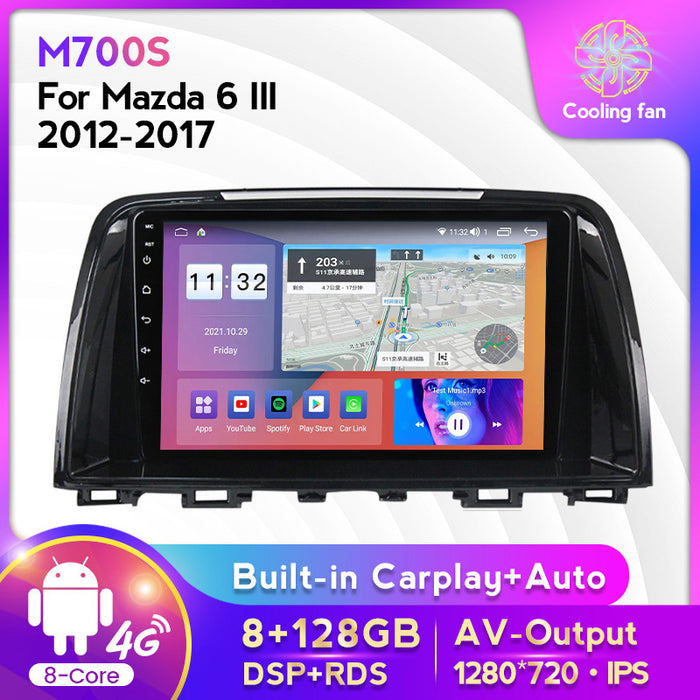 Suitable for Mazda 6 12-17 modified Android large screen central control car navigation screen 8 + 128G