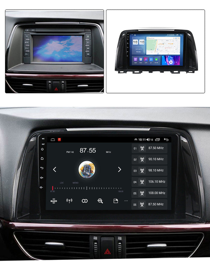 Suitable for Mazda 6 12-17 modified Android large screen central control car navigation screen 8 + 128G