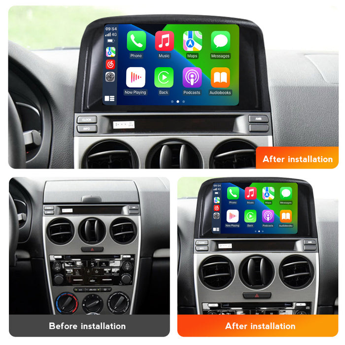 Suitable for mazda 6 2002-2015 mazda 6 top 9inch large screen car large screen android navigator