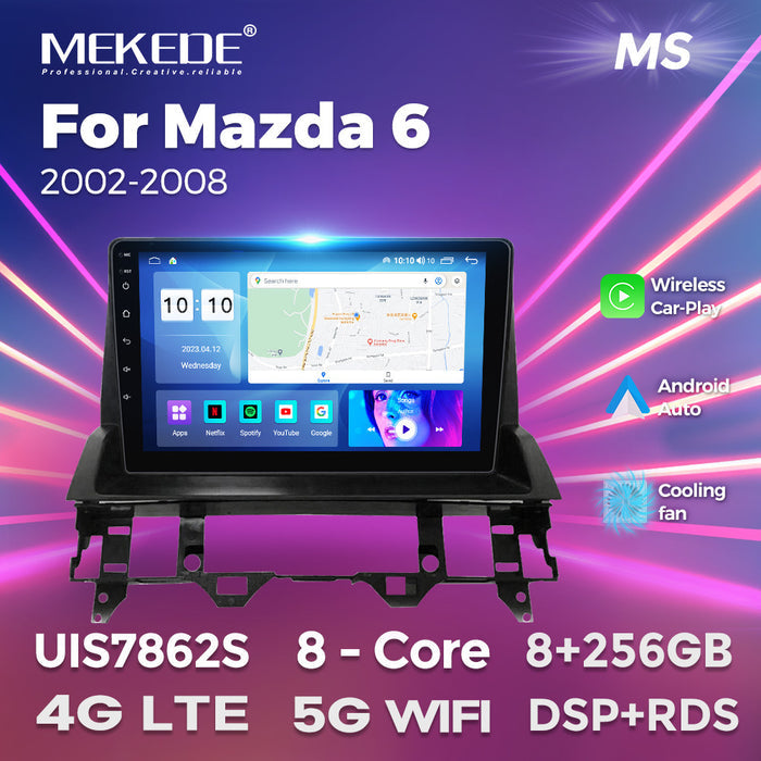 Suitable for mazda 6 mazda 6 2002-2008 mazda 6 top-mounted car large-screen android navigator