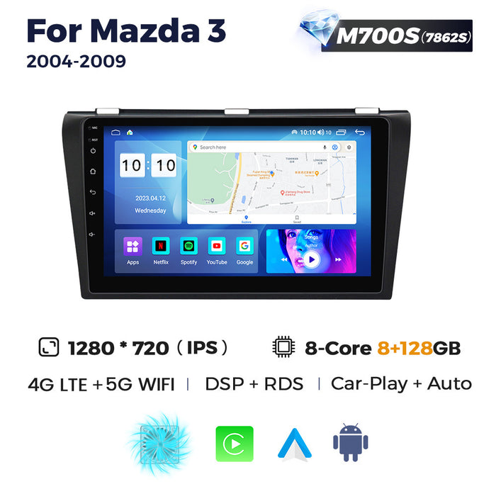 Suitable for Mazda Mazda 3 2004-2009 Android large screen central control navigation radio 8 + 256G