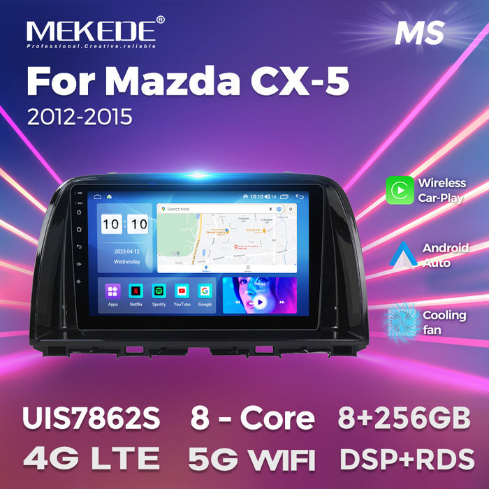 Suitable for Mazda Mazda CX5 2012-2015 Android large screen central control navigation radio 8 + 256
