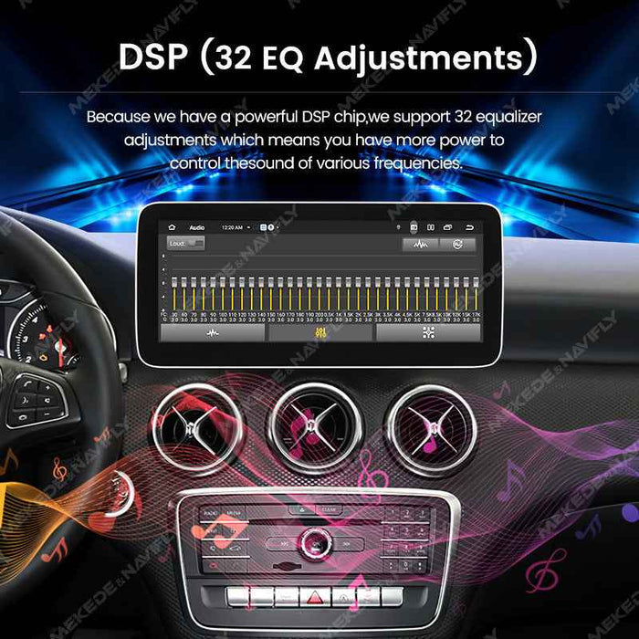Suitable for Mercedes-Benz A/CLA/GLA class W176 Android large screen central control navigation car radio Carplay