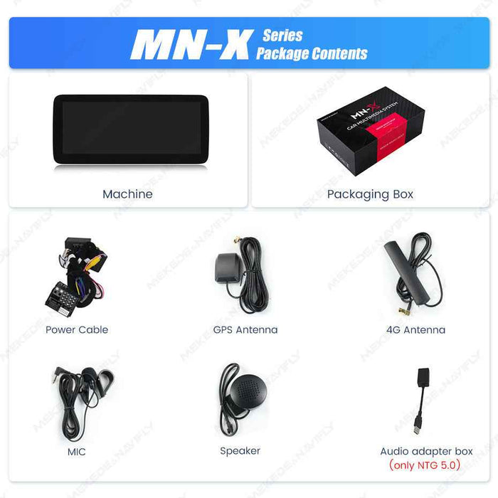 Suitable for Mercedes-Benz A/CLA/GLA class W176 Android large screen central control navigation car radio Carplay