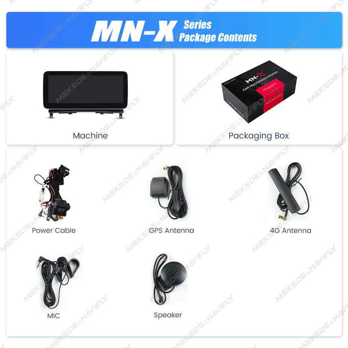 Suitable for Mercedes-Benz C-Class W204 C63 2008-2010 MN-X Android large-screen central control navigation radio