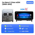 Suitable for Mercedes-Benz C-Class W204 C63 2008-2010 MN-X Android large-screen central control navigation radio