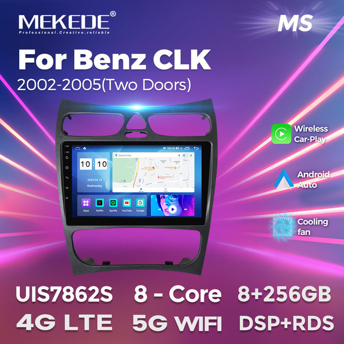 Suitable for mercedes-benz clk convertible (2-door) benz mercedes clk 320 car android navigation head unit