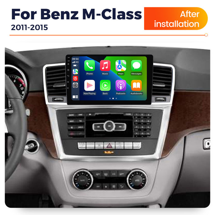 Suitable for mercedes-benz klasse w166 ml mercedes-benz m-class car large screen android navigator