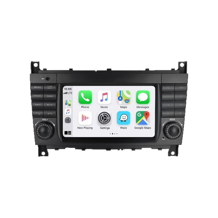 Suitable for mercedes benz w203 mercedes benz w203 with buttons 7inch discless dedicated android car machine