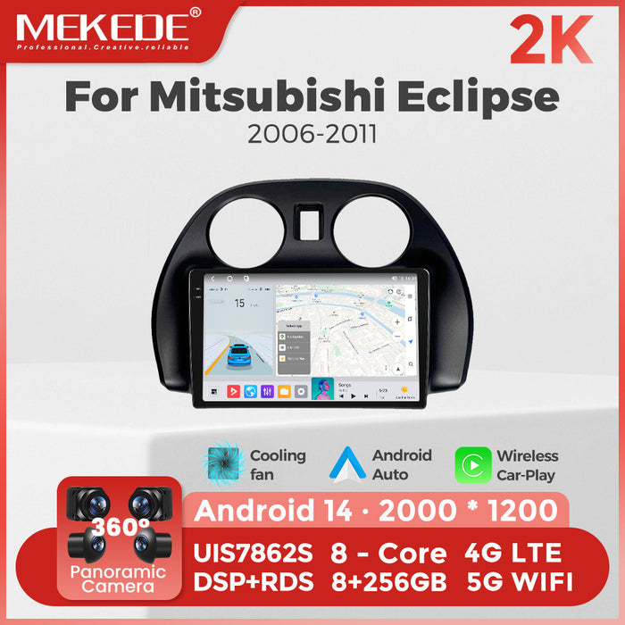 Suitable for mitsubishi eclipse 2006-2011 mitsubishi eclipse car android navigator