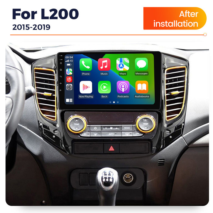 Suitable for mitsubishi l200 2015-2019 triton android car large screen central control navigator