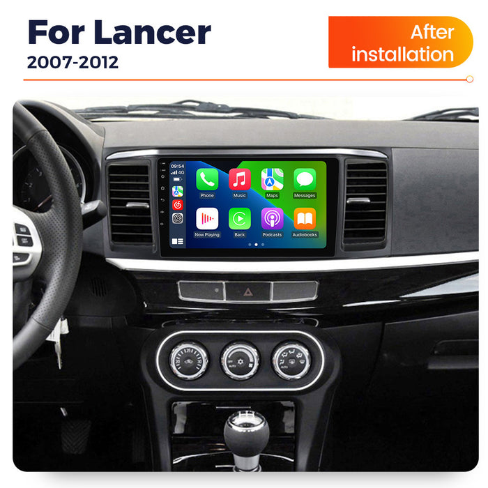 Suitable for mitsubishi lancer 2007-2012 mitsubishi lancer wing god car android navigator