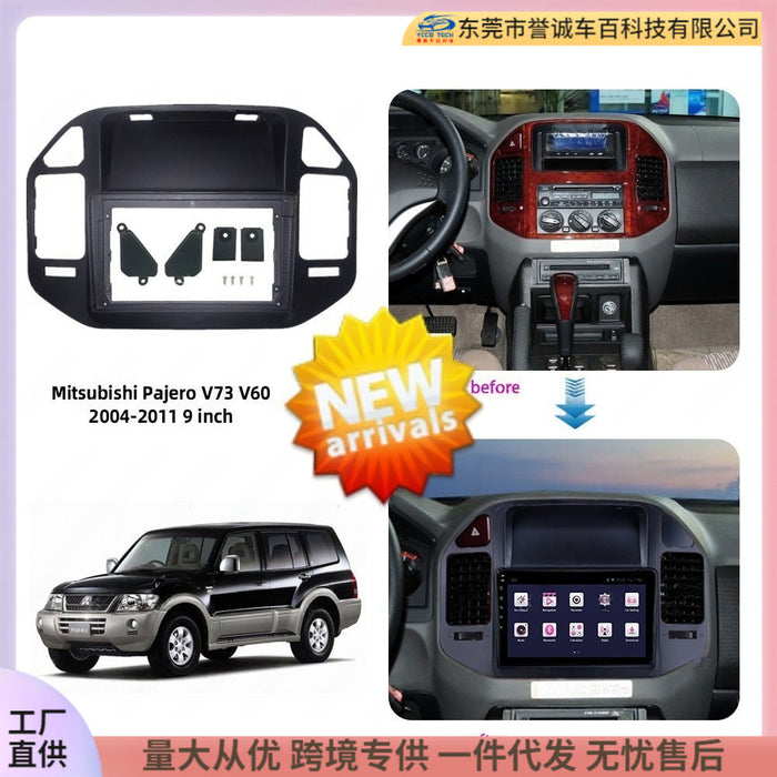 Suitable for mitsubishi mitsubishi pajero v73v60 navigation surface frame variety of frames audio restoration