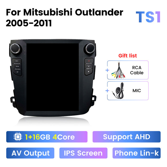 Suitable for mitsubishi outlander mitsubishi outlander vertical screen android smart car navigation system