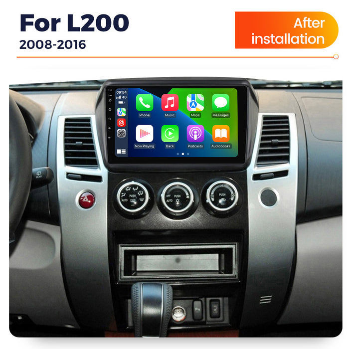 Suitable for mitsubishi pajero jin chang mitsubishi l200 car android navigation motherboard carplay