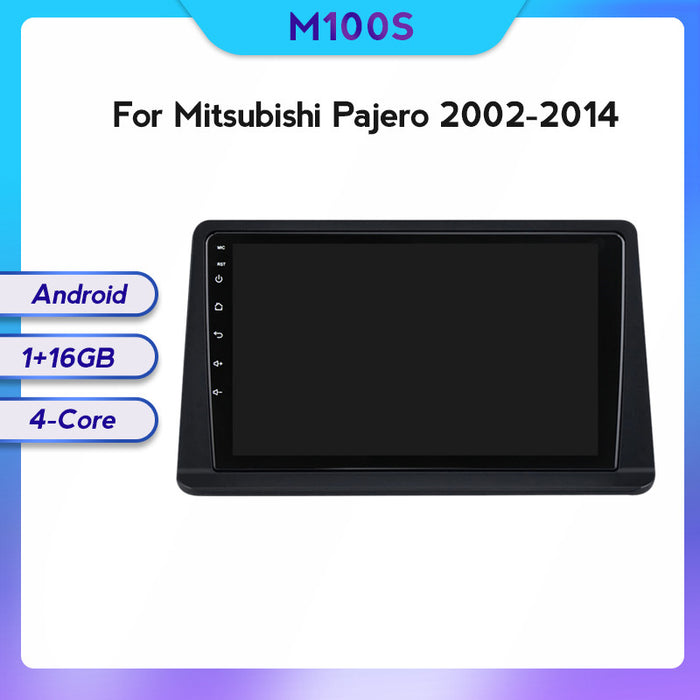 Suitable for mitsubishi pajero pajero 08-16 car central control gps navigation wireless carplay