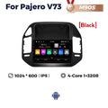 Suitable for mitsubishi pajero pajero v73 car central control large screen gps navigator wireless carplay