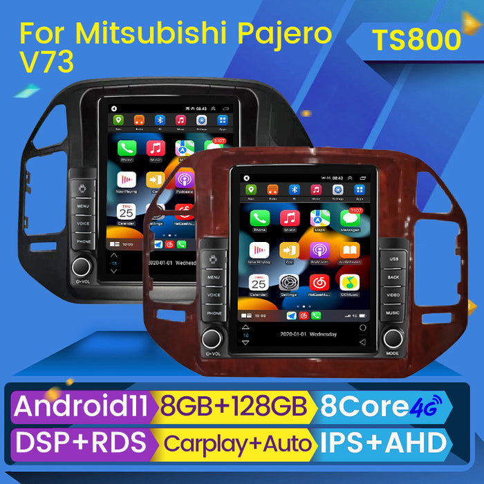 Suitable for mitsubishi pajero v73 vertical screen car android navigator stone monument machine
