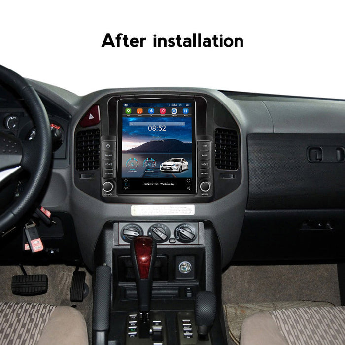 Suitable for mitsubishi pajero v73 vertical screen car android navigator stone monument machine