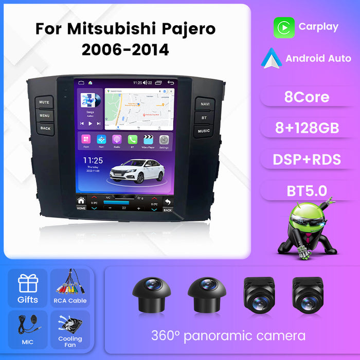 Suitable for mitsubishi pajero v97 v93 mitsubishi pajero car vertical screen android navigator