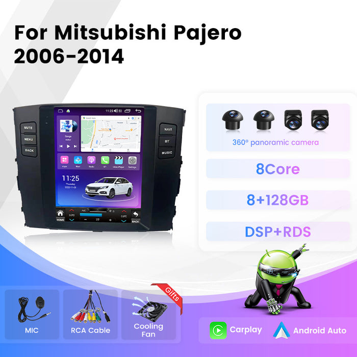 Suitable for mitsubishi pajero v97 v93 mitsubishi pajero car vertical screen android navigator