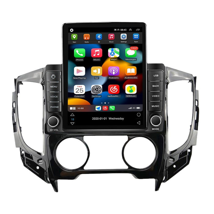 Suitable for mitsubishi triton l200 sport 2015-2019 vertical screen car android navigation