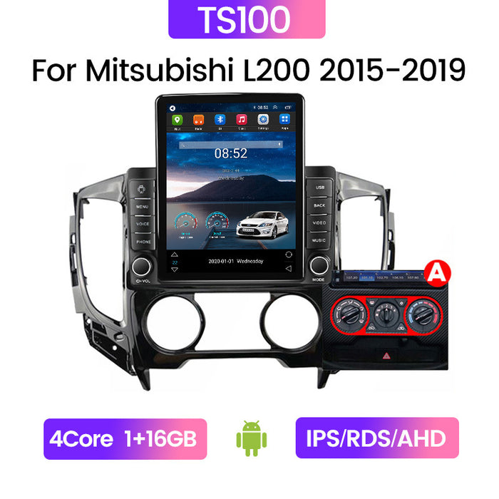 Suitable for mitsubishi triton l200 sport 2015-2019 vertical screen car android navigation