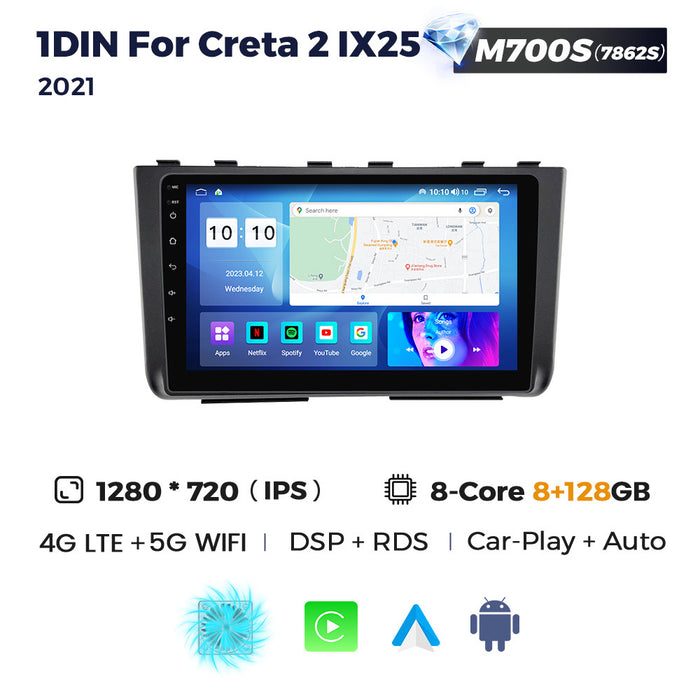 Suitable for modern Caeta 2 IX25 2021 Android large screen central control navigation radio 8 + 256G
