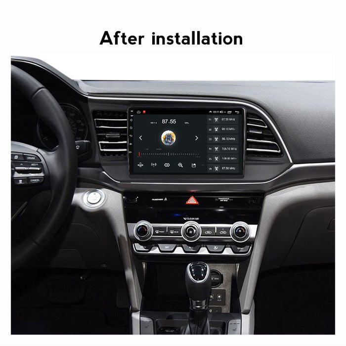 Suitable for modern Elantra 16-18 Android large screen central control car navigation screen 128