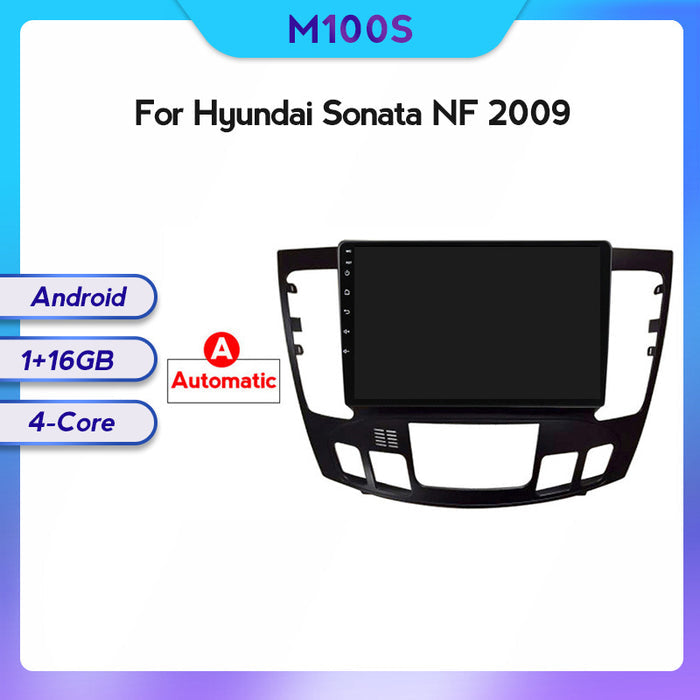 Suitable for modern Santa Fe Sonata NF 2009 Android large screen central control car navigation screen 128