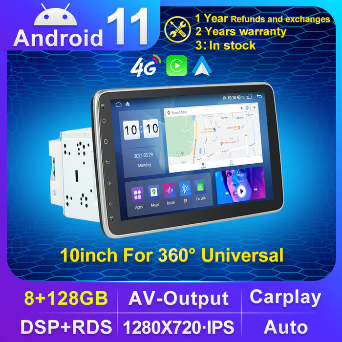 Suitable for neutral car machine, shaking rotate screen, car android large screen navigation, fangyitong 7862