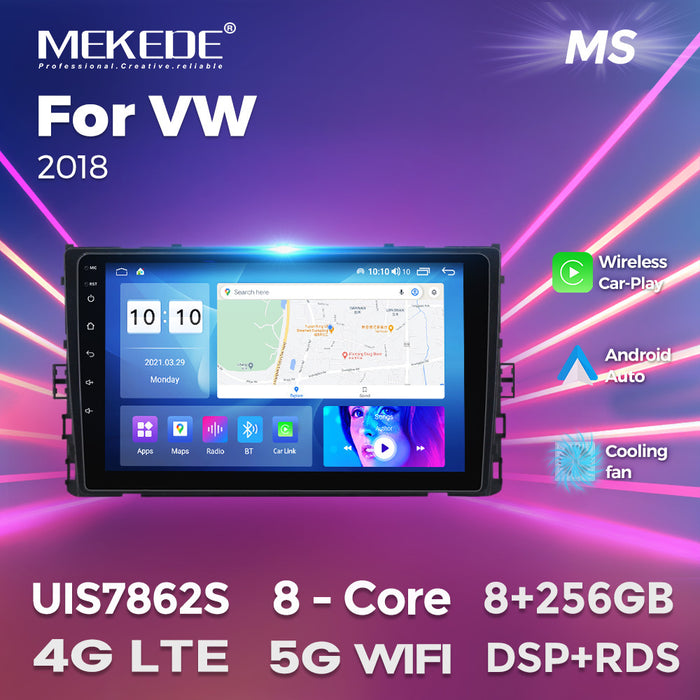 Suitable for new volkswagen universal vw 2018 polo golf 9inch android large screen car smart navigation system