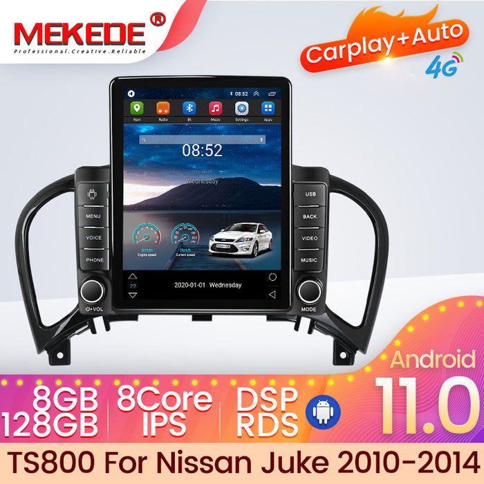Suitable for nissan juke 2010-2014 nissan vertical screen car android navigation stone tablet