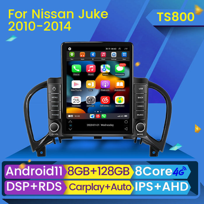 Suitable for nissan juke 2010-2014 nissan vertical screen car android navigation stone tablet