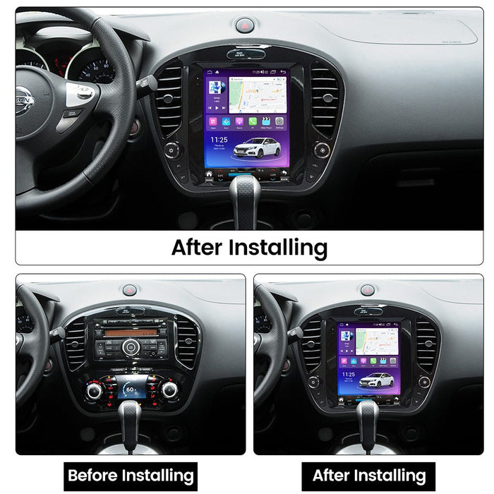 Suitable for nissan juke 2011-2019 vertical screen android smart car navigator wholesale bt5.0