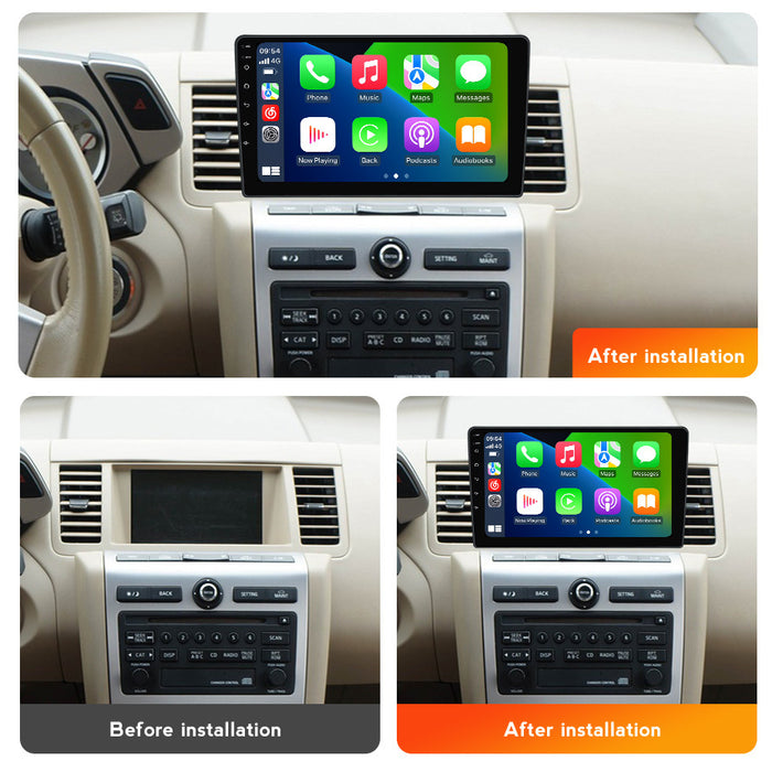 Suitable for nissan murano 2003-2007 nissan murano android large screen car navigation