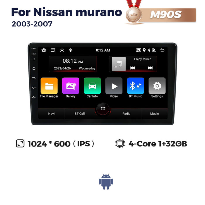 Suitable for nissan murano 2003-2007 nissan murano android large screen car navigation