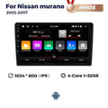 Suitable for nissan murano 2003-2007 nissan murano android large screen car navigation
