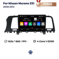 Suitable for nissan murano z51 2008-2014 nissan murano car smart android navigator
