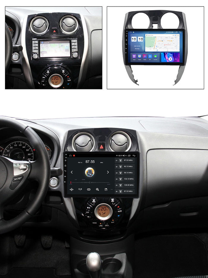 Suitable for Nissan Note 12-19 modified Android large-screen central control car navigation screen 8 + 128G
