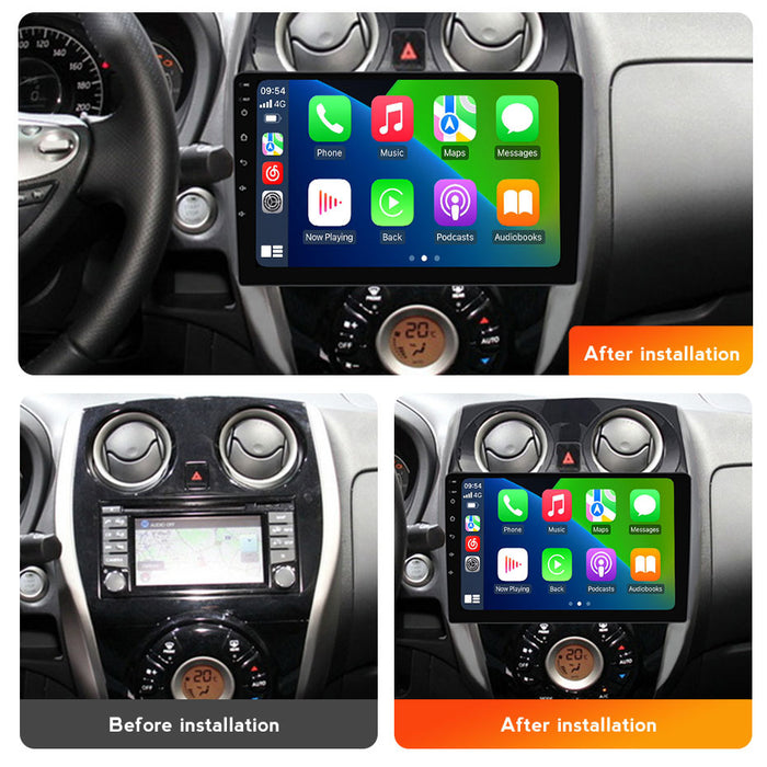 Suitable for nissan note 2012-2019 nissan sunny car android smart navigator carplay