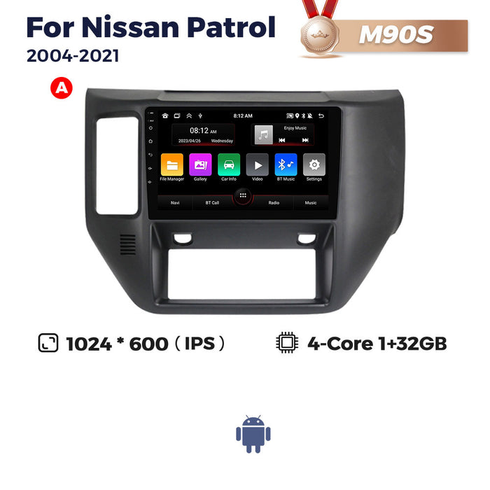 Suitable for nissan patrol 2011-2015 nissan patrol middle east version car android smart navigation